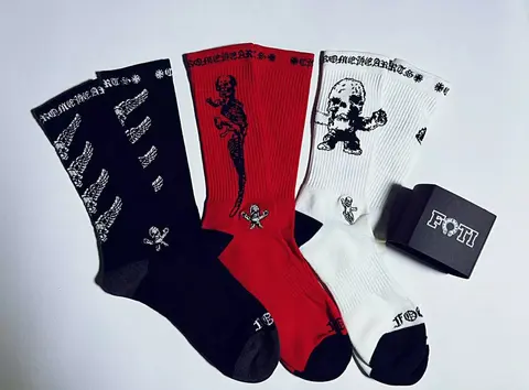 CHROME HEARTS 2023 Foti Towel Socks