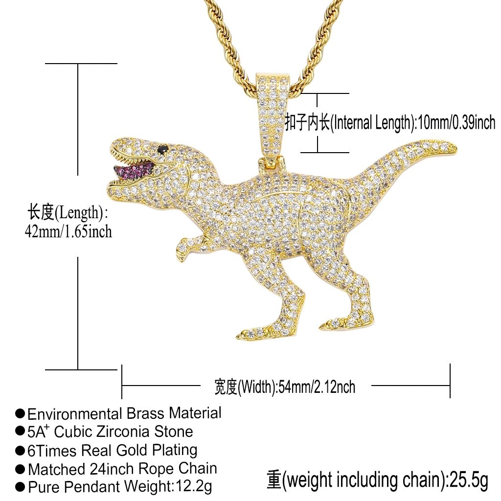 恐龙金+3mm*60cm不锈钢麻花链