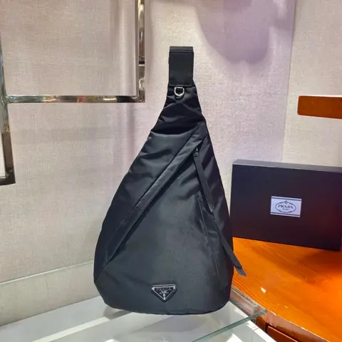 Prada Black Nylon Sling Bag