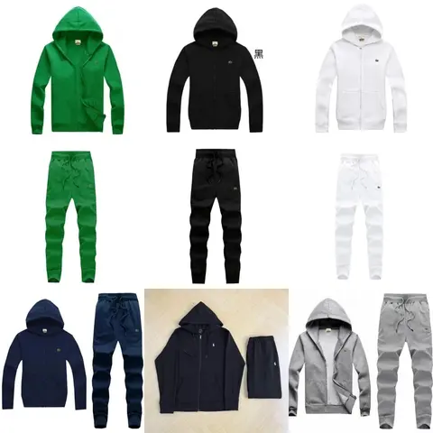 Lacoste Men's Hoodie and Jogger Set Collection