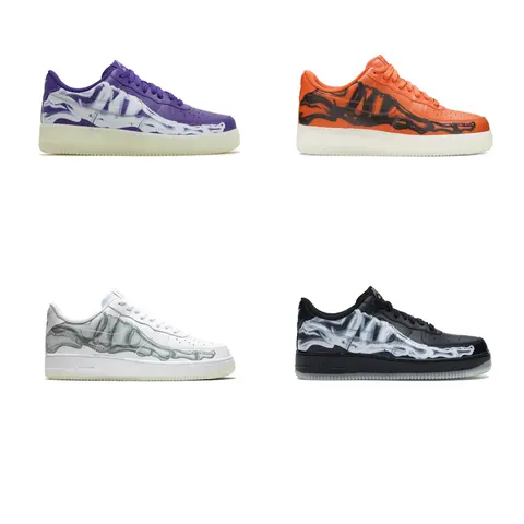 Nike Air Force 1 Low 'Skeleton' Collection