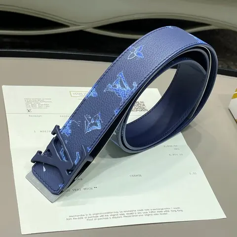 Louis Vuitton Monogram Eclipse Belt