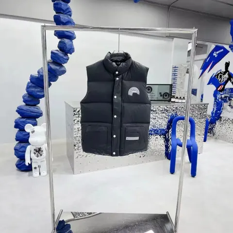 COLD CULTURE Black Quilted Puffer Vest