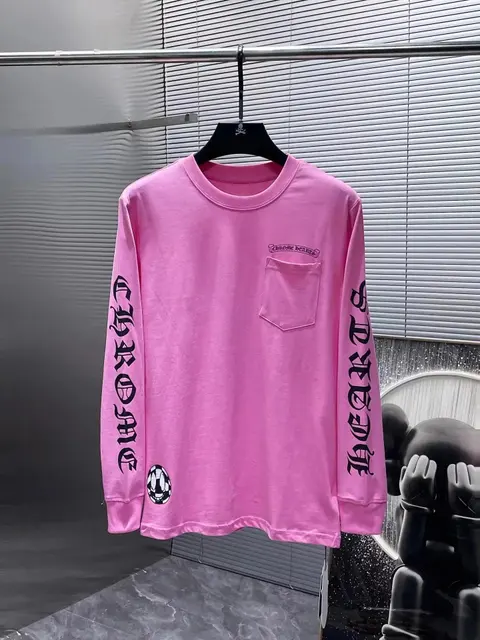 Chronic Hearts Pink Long Sleeve T-Shirt