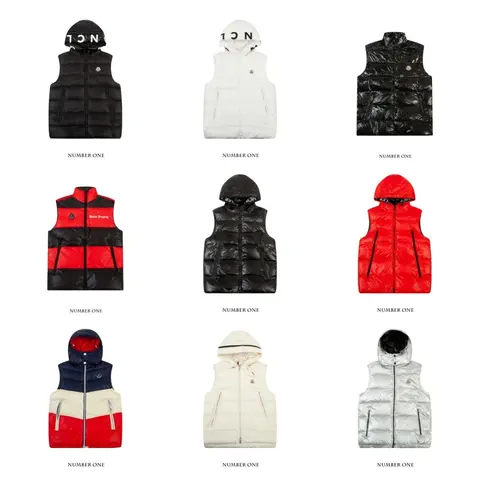 Moncler Number One Collection Puffer Vests