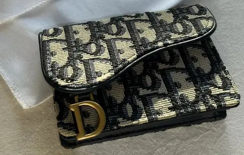 Dior Oblique Print Clutch Bag