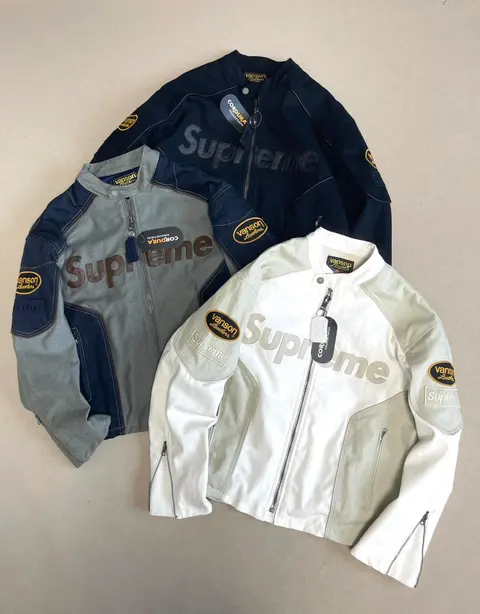 Supreme x Vanson Leathers x Cordura Jackets Collection
