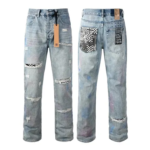 Kith x Supreme Distressed Denim Jeans