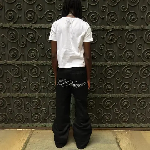 Rick Owens Script Logo Sweatpants