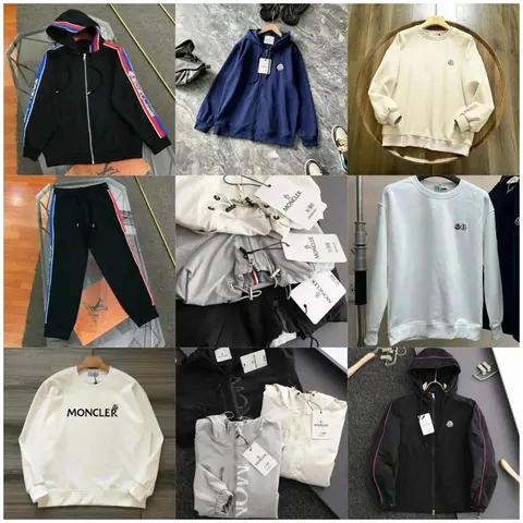 Moncler Apparel Collection - Hoodies, Sweatshirts, and Tracksuits