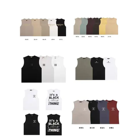 Essentials Sleeveless Tank Tops Collection