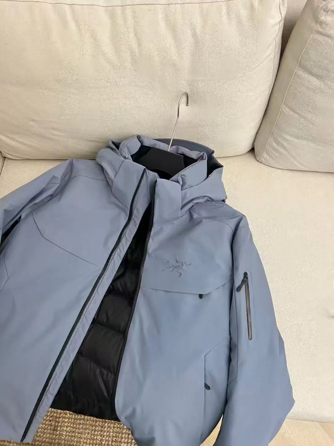 羽绒服-蓝