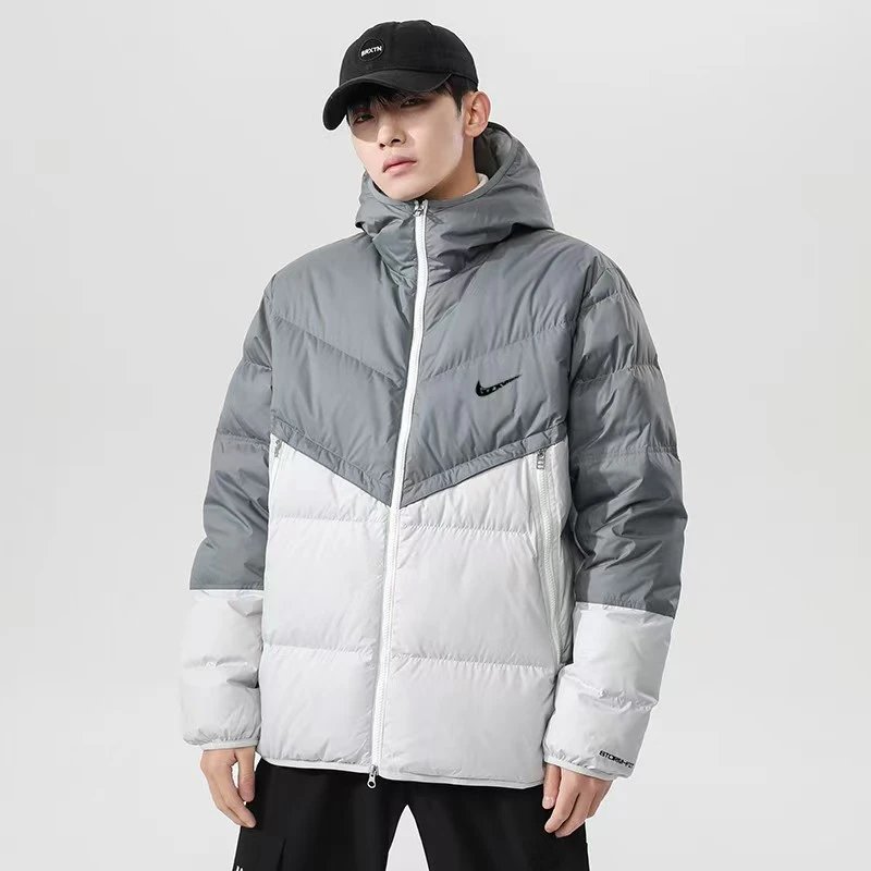 羽绒服 灰色