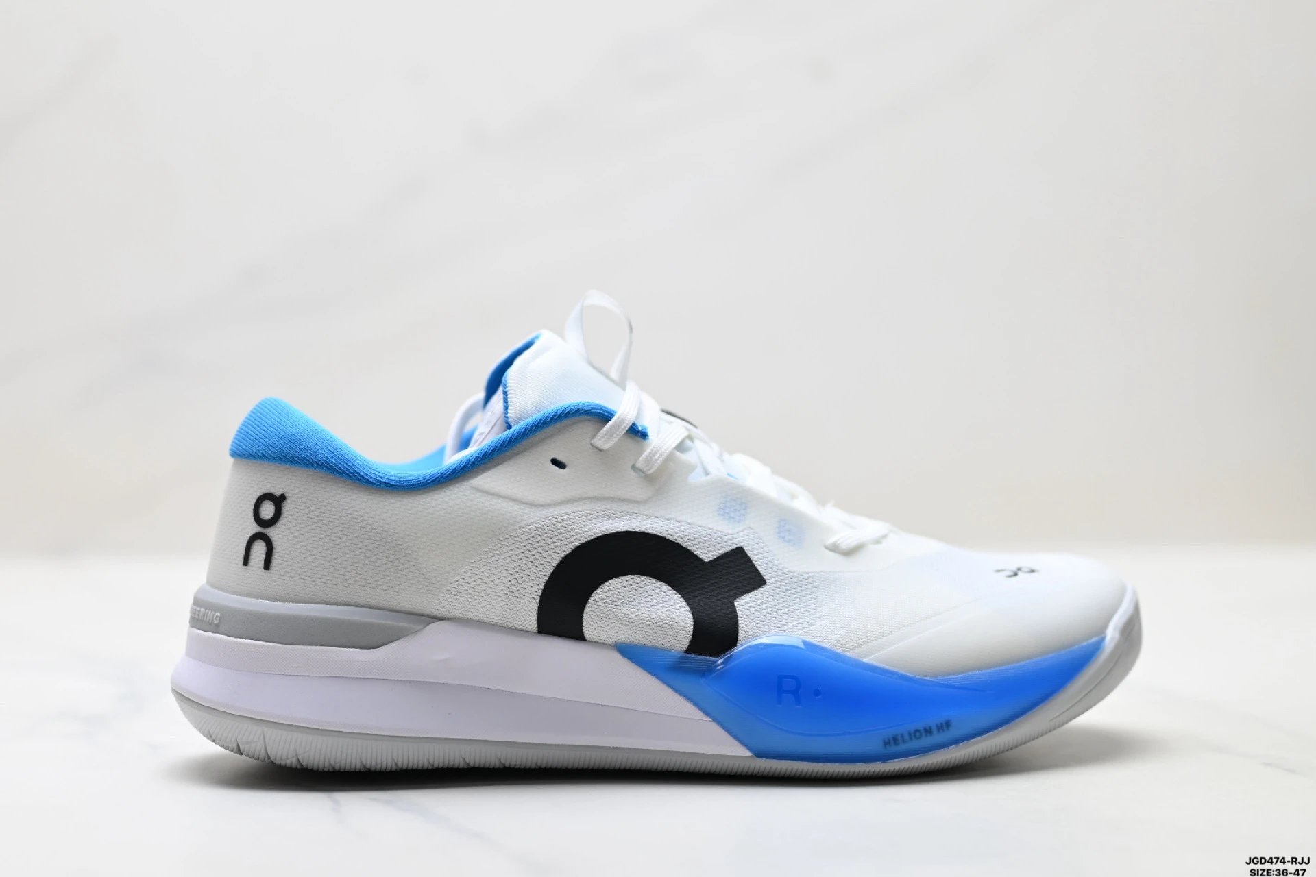 White and Blue