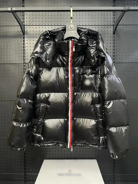 Moncler Black Down Puffer Jacket