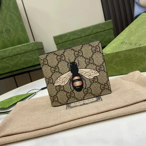 Gucci Bee Motif Wallet