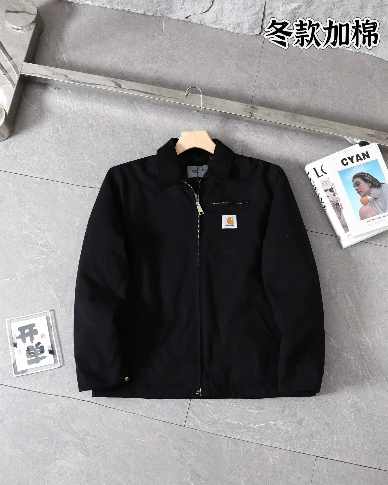 KB08黑色【棉服】*Top quality