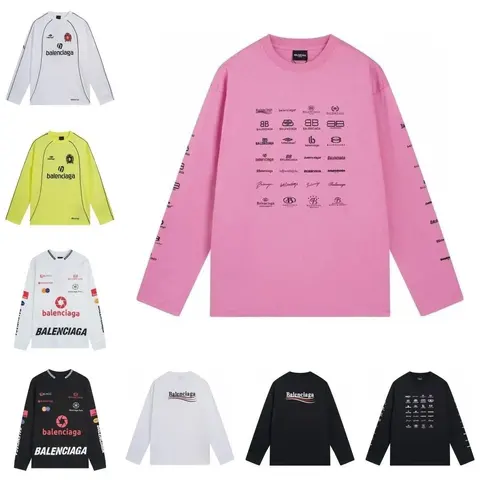 Balenciaga Long Sleeve T-Shirt Collection