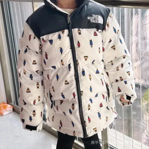 The North Face Printed Puffer Jacket