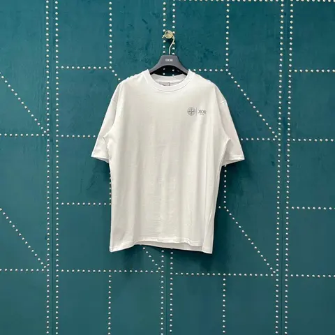 Dior White Logo T-Shirt