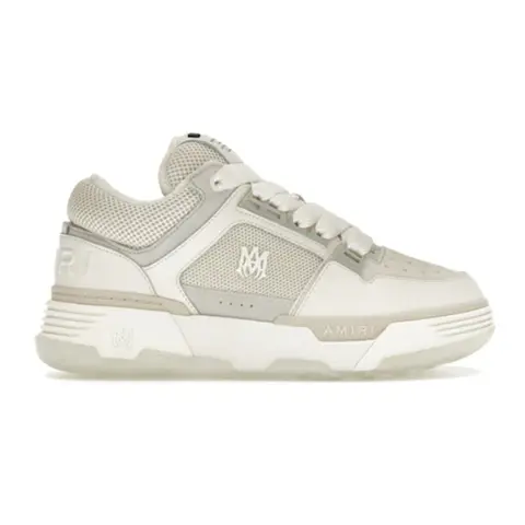 Amiri White and Gray Sneakers