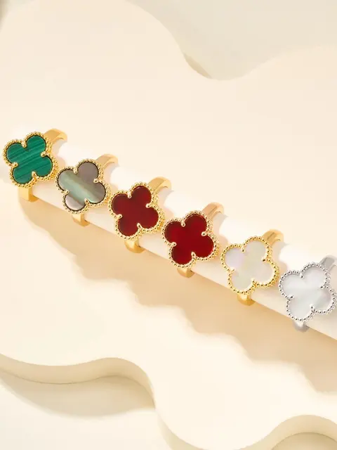 Four-Leaf Clover Rings Collection
