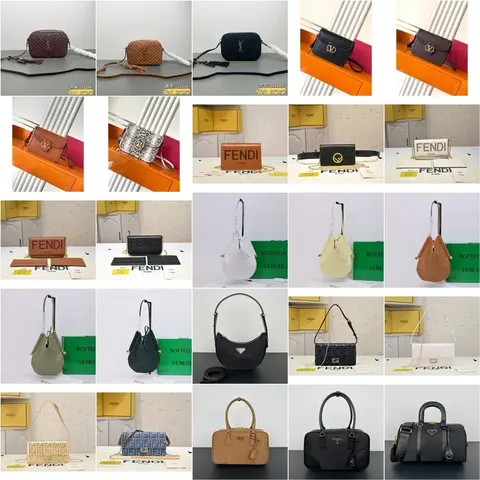 Luxury Designer Handbags Collection - Fendi, YSL, Bottega Veneta