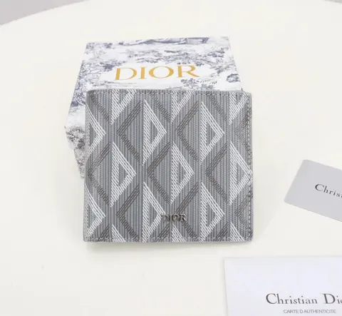 Dior Oblique Print Wallet