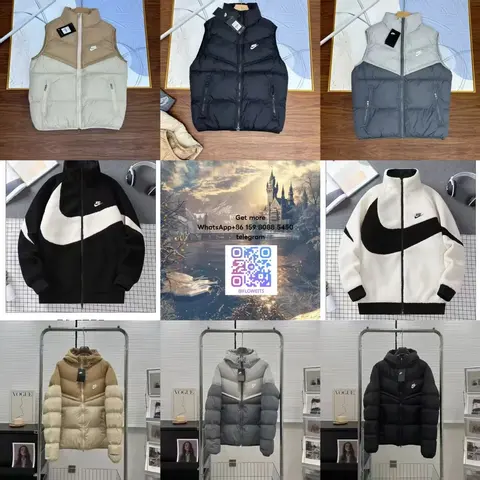 Nike Winter Collection - Puffer Vests and Hooded Jackets
