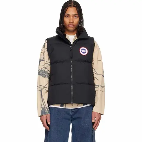Canada Goose Black Puffer Vest