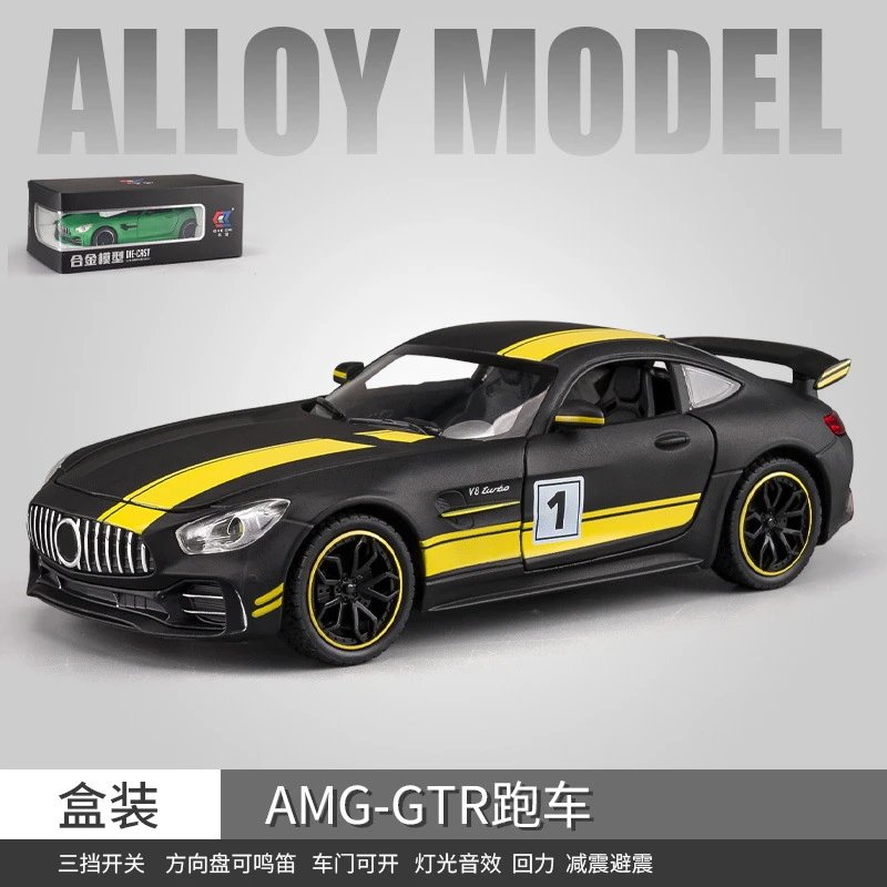 1：24奔GTR-CZ24072泡沫盒-黑