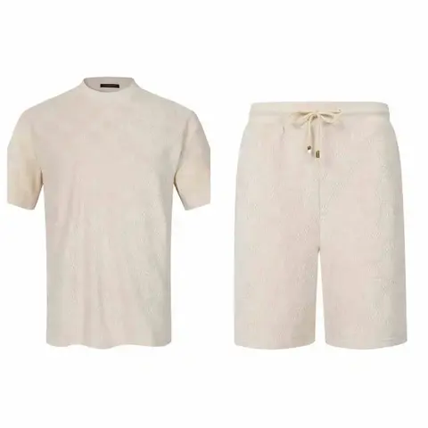 Louis Vuitton Beige Short Sleeve T-Shirt