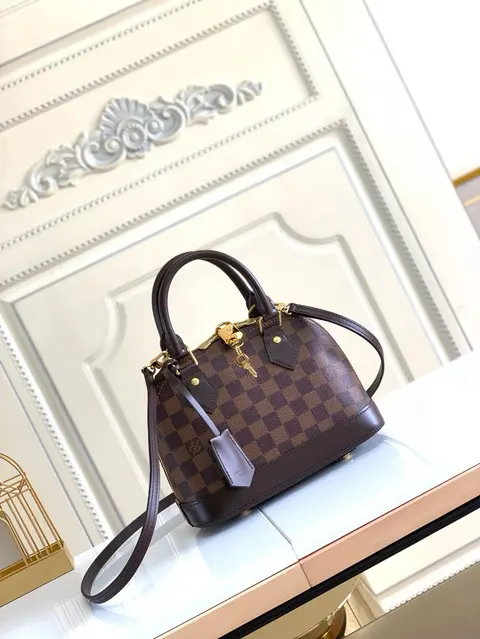 Louis Vuitton Damier Ebene Alma BB Handbag