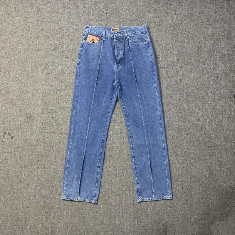 蓝色牛仔【长裤】