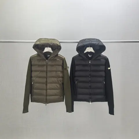 Moncler Hooded Quilted Down Jackets
