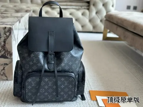 Louis Vuitton Monogram Black Backpack