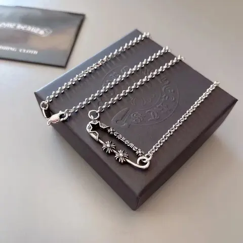 Chrome Hearts Gold Necklace, 55cm