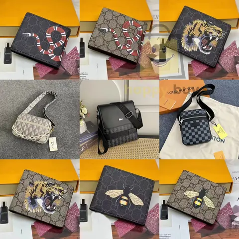Gucci Animal Print Wallets and Designer Bags Collection