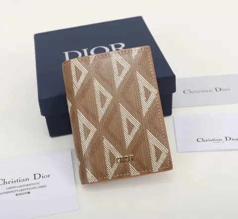 Christian Dior Oblique Print Card Holder