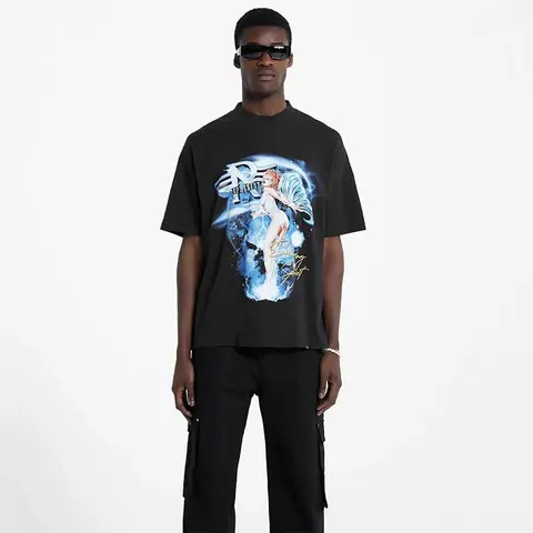 OFF-WHITE x Jean Paul Gaultier Graphic T-Shirt