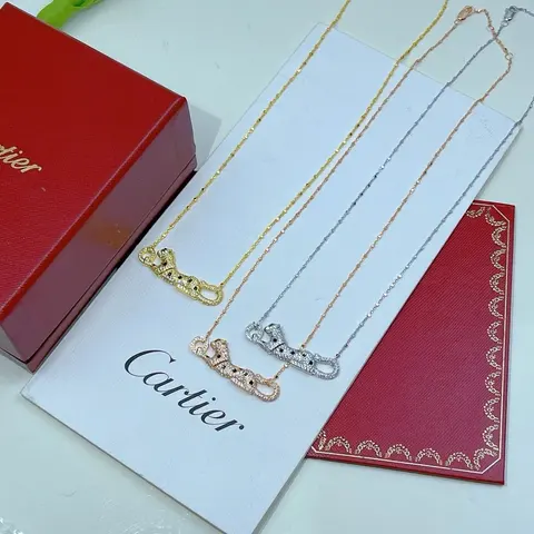 Cartier Panthere Necklace Collection