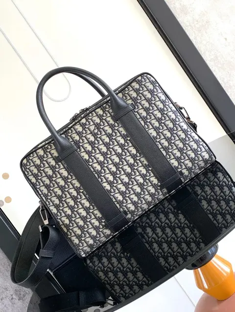 Dior Oblique Print Tote Bag
