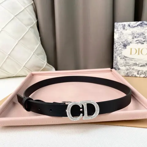 Dior CD Logo Belt