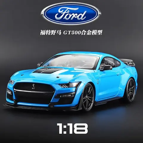 Ford Mustang GT500 1:18 Scale Alloy Model Car