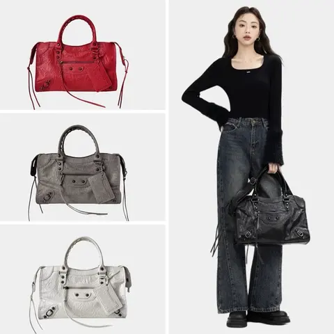 Balenciaga City Leather Tote Bag Collection