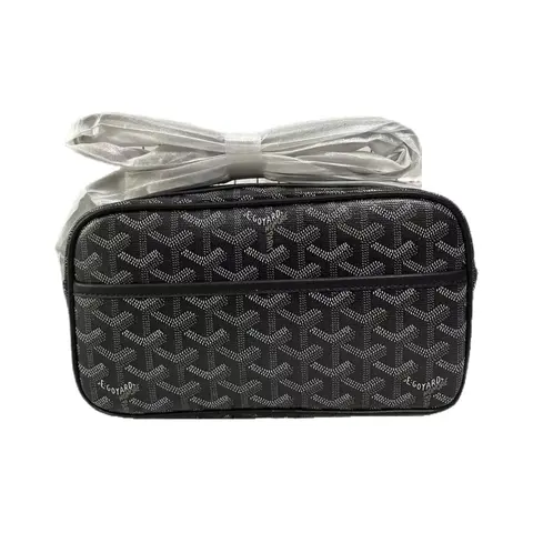 Goyard Black Monogram Canvas Toiletry Bag