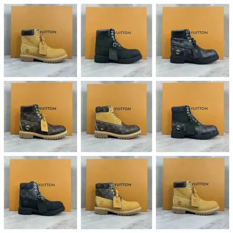 Louis Vuitton x Timberland Collaboration Boots Collection