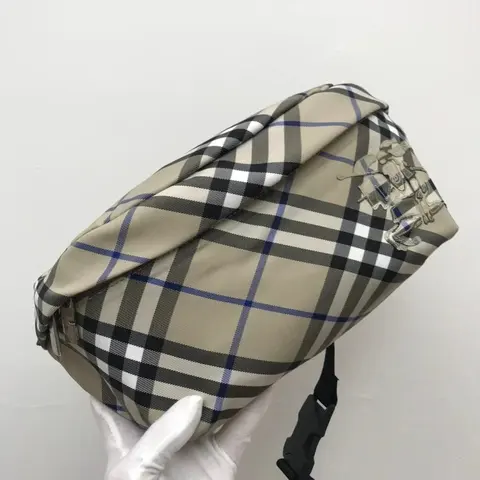 Burberry Check Pattern Crossbody Bag