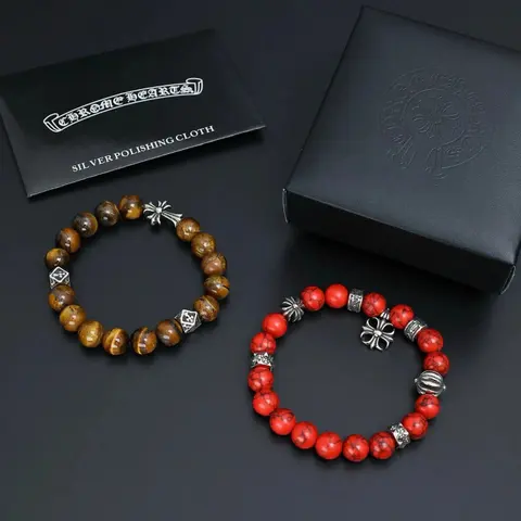 Chrome Hearts Beaded Bracelets Set
