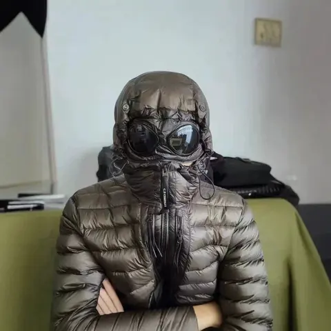 C.P. Company Hooded Down Jacket with Goggle Hood